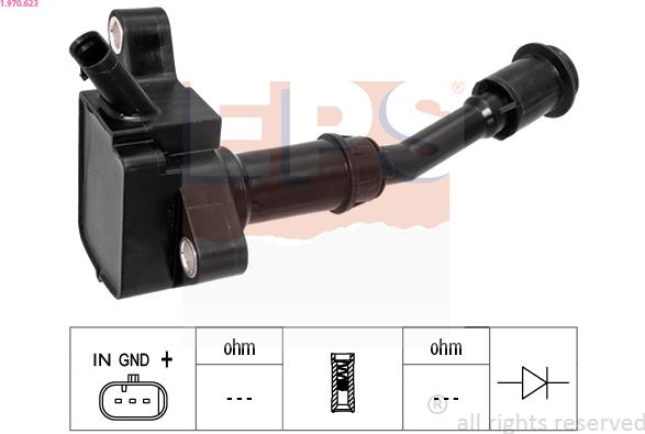 EPS 1.970.623 - Bobina d'accensione autozon.pro