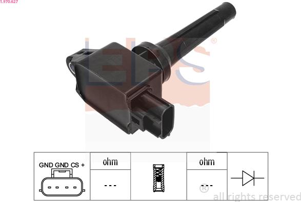 EPS 1.970.627 - Bobina d'accensione autozon.pro