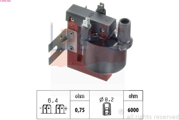 EPS 1.970.102 - Bobina d'accensione autozon.pro