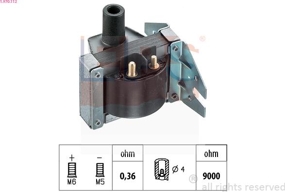 EPS 1.970.112 - Bobina d'accensione autozon.pro