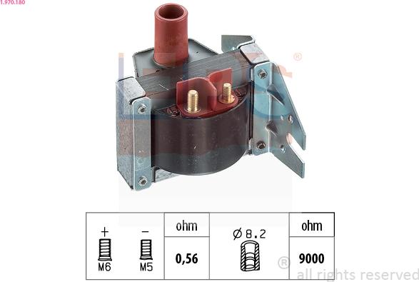 EPS 1.970.180 - Bobina d'accensione autozon.pro