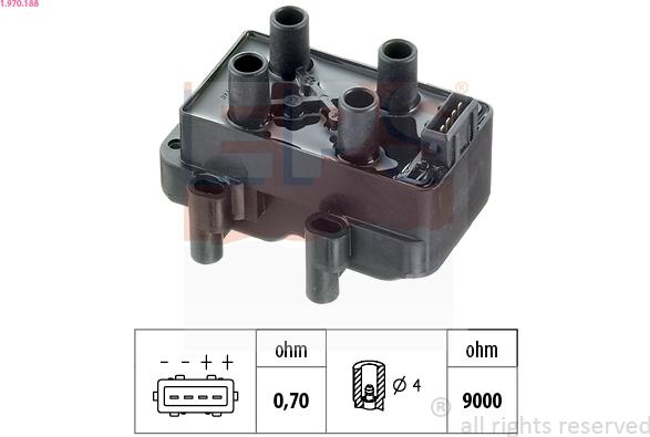 EPS 1.970.188 - Bobina d'accensione autozon.pro