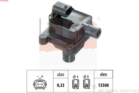 EPS 1.970.397 - Bobina d'accensione autozon.pro