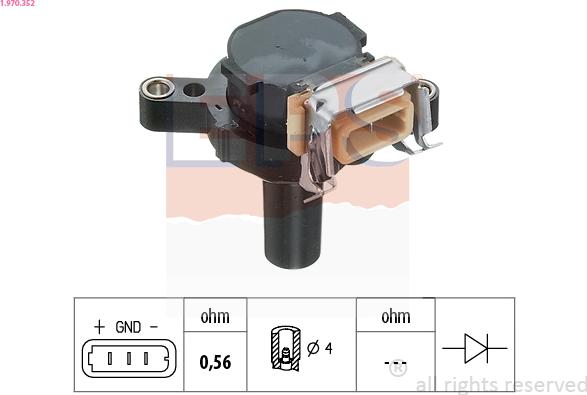 EPS 1.970.352 - Bobina d'accensione autozon.pro