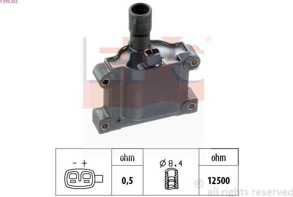 EPS 1.970.322 - Bobina d'accensione autozon.pro