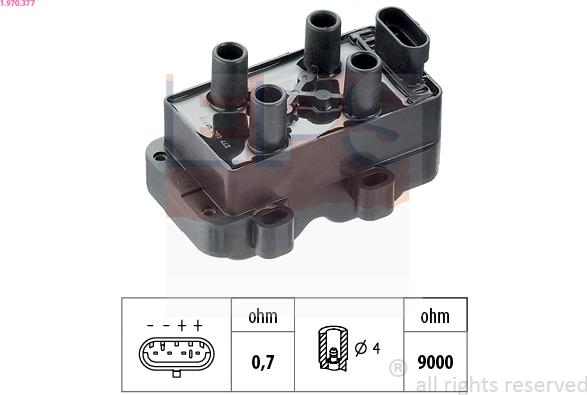 EPS 1.970.377 - Bobina d'accensione autozon.pro