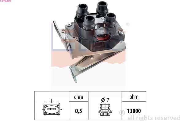 EPS 1.970.299 - Bobina d'accensione autozon.pro