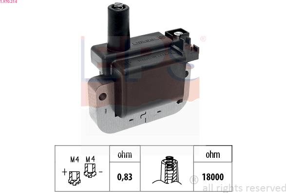 EPS 1.970.214 - Bobina d'accensione autozon.pro