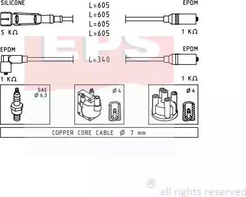 EPS 1.500.768 - Kit cavi accensione autozon.pro