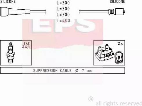 EPS 1.501.492 - Kit cavi accensione autozon.pro