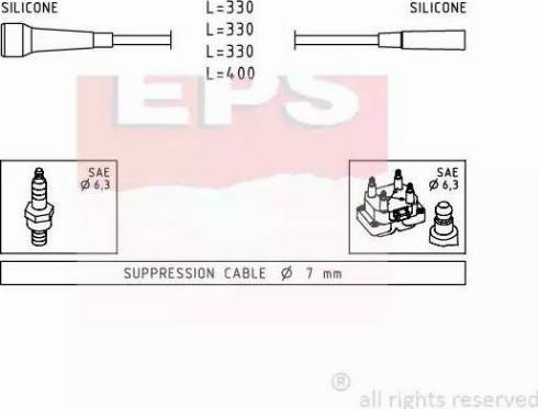 EPS 1.501.501 - Kit cavi accensione autozon.pro