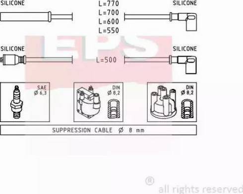 EPS 1.501.281 - Kit cavi accensione autozon.pro