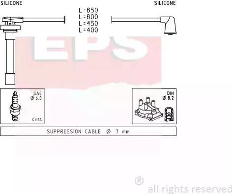 EPS 1.501.714 - Kit cavi accensione autozon.pro