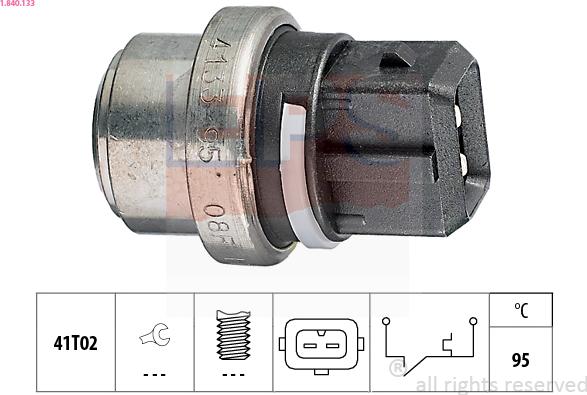 EPS 1.840.133 - Sensore, Temperatura refrigerante autozon.pro