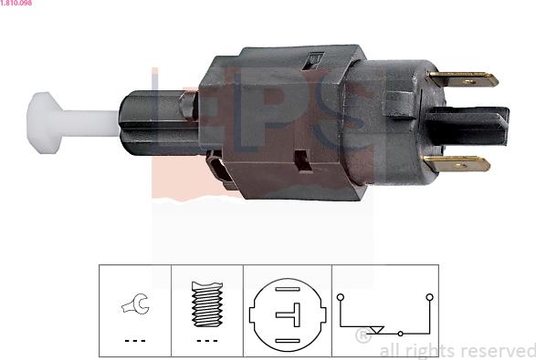 EPS 1.810.098 - Interruttore luce freno autozon.pro