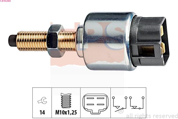 EPS 1.810.044 - Interruttore luce freno autozon.pro