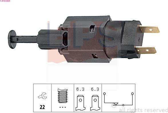 EPS 1.810.050 - Interruttore luce freno autozon.pro