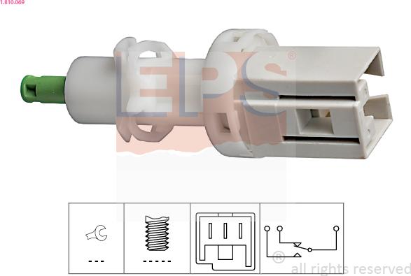 EPS 1.810.069 - Interruttore luce freno autozon.pro