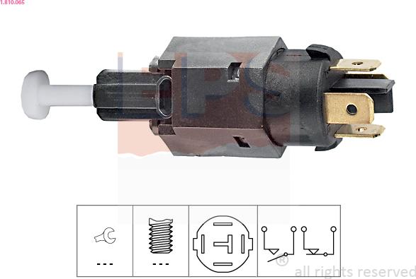 EPS 1.810.065 - Interruttore luce freno autozon.pro