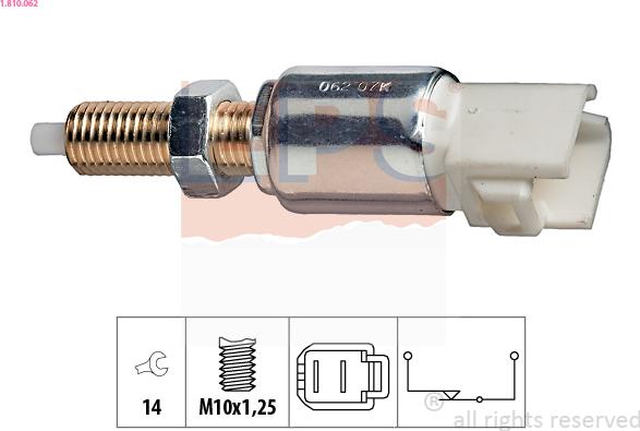 EPS 1.810.062 - Interruttore luce freno autozon.pro