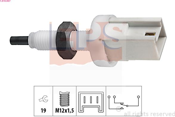 EPS 1.810.067 - Interruttore luce freno autozon.pro