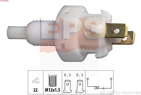 EPS 1.810.004 - Interruttore luce freno autozon.pro