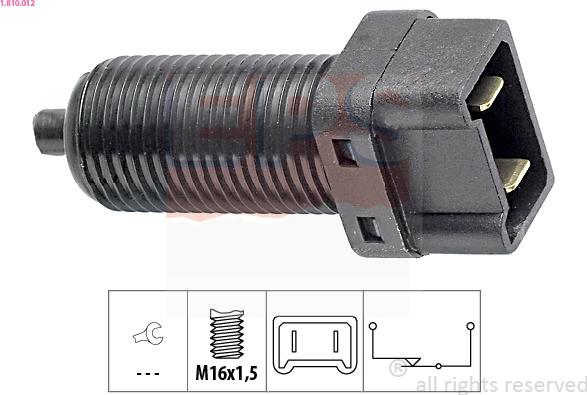 EPS 1.810.012 - Interruttore luce freno autozon.pro