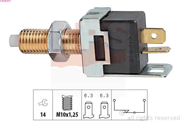 EPS 1.810.017 - Interruttore luce freno autozon.pro