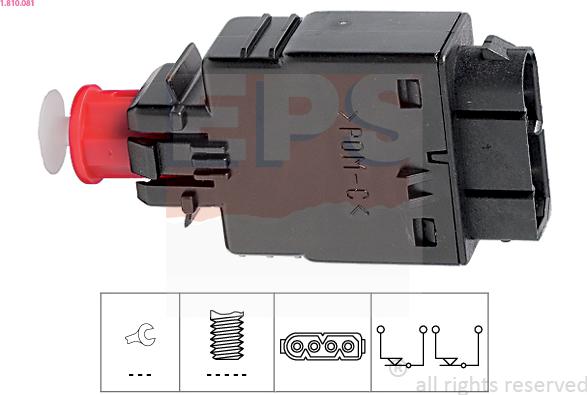 EPS 1.810.081 - Interruttore luce freno autozon.pro