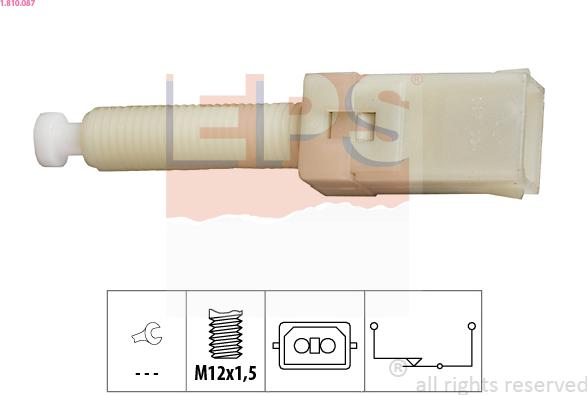 EPS 1.810.087 - Interruttore luce freno autozon.pro