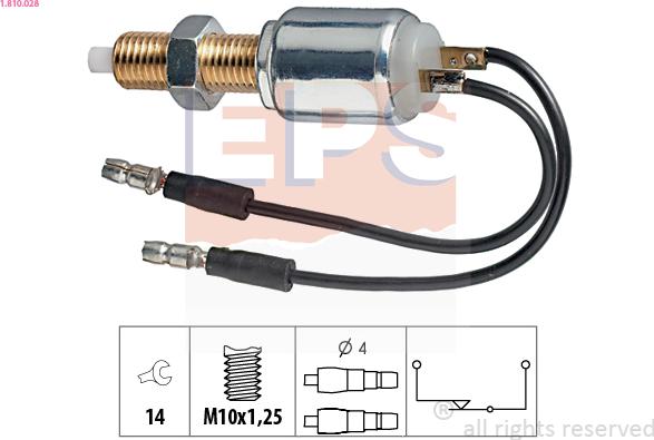 EPS 1.810.028 - Interruttore luce freno autozon.pro