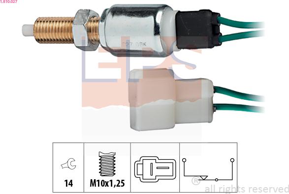 EPS 1.810.027 - Interruttore luce freno autozon.pro