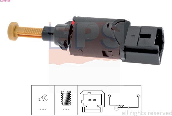 EPS 1.810.194 - Interruttore luce freno autozon.pro