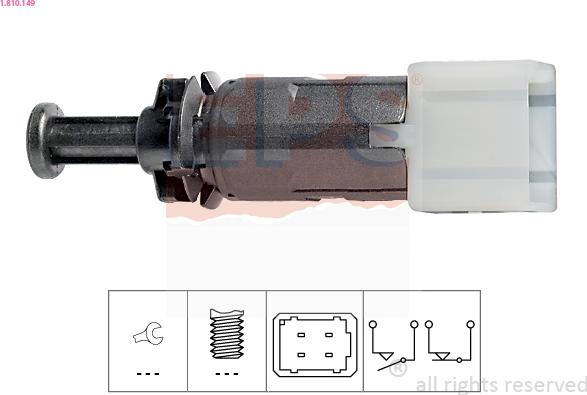 EPS 1.810.149 - Interruttore luce freno autozon.pro