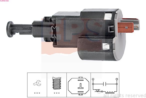 EPS 1.810.155 - Interruttore luce freno autozon.pro