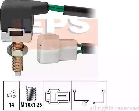 EPS 1.810.168 - Interruttore luce freno autozon.pro