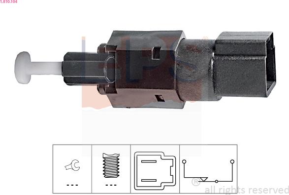 EPS 1.810.104 - Interruttore luce freno autozon.pro