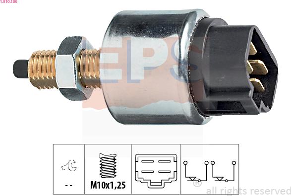 EPS 1.810.105 - Interruttore luce freno autozon.pro