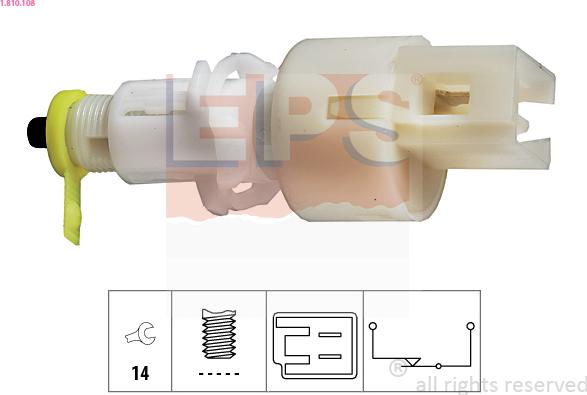 EPS 1.810.108 - Interruttore luce freno autozon.pro