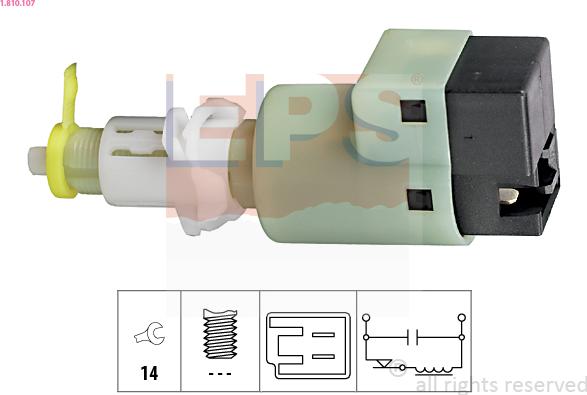 EPS 1.810.107 - Interruttore luce freno autozon.pro