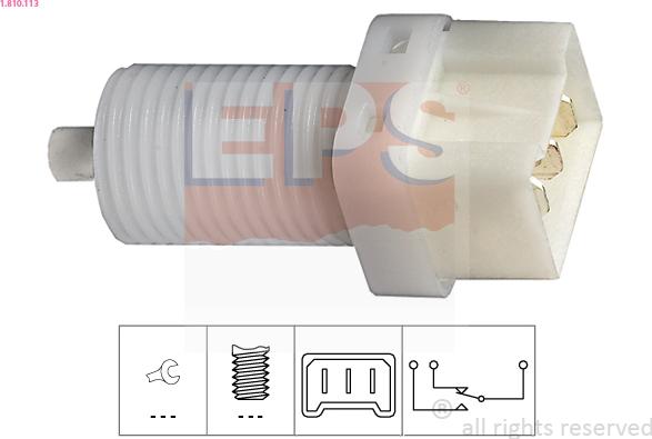 EPS 1.810.113 - Interruttore luce freno autozon.pro