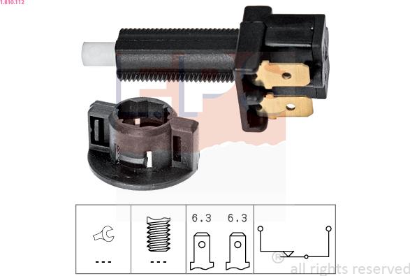 EPS 1.810.112 - Interruttore luce freno autozon.pro