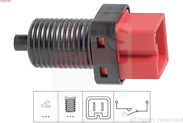 EPS 1.810.184 - Interruttore luce freno autozon.pro