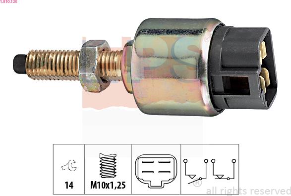 EPS 1.810.125 - Interruttore luce freno autozon.pro