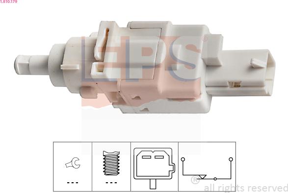 EPS 1.810.179 - Interruttore luce freno autozon.pro