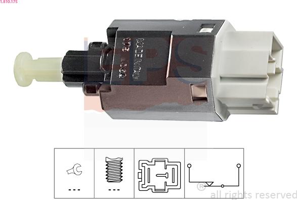 EPS 1.810.175 - Interruttore luce freno autozon.pro