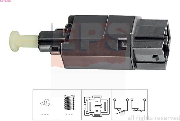 EPS 1.810.176 - Interruttore luce freno autozon.pro