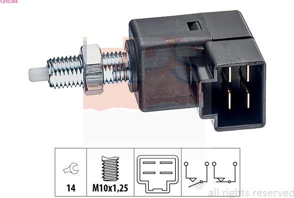 EPS 1.810.294 - Interruttore luce freno autozon.pro