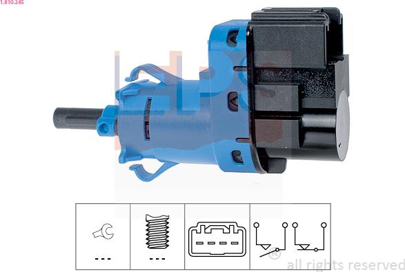 EPS 1.810.245 - Interruttore luce freno autozon.pro