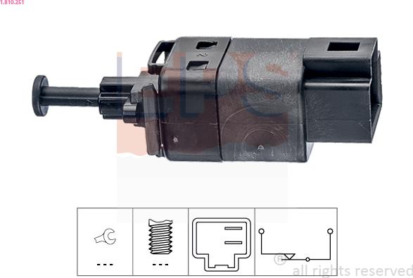 EPS 1.810.251 - Interruttore luce freno autozon.pro